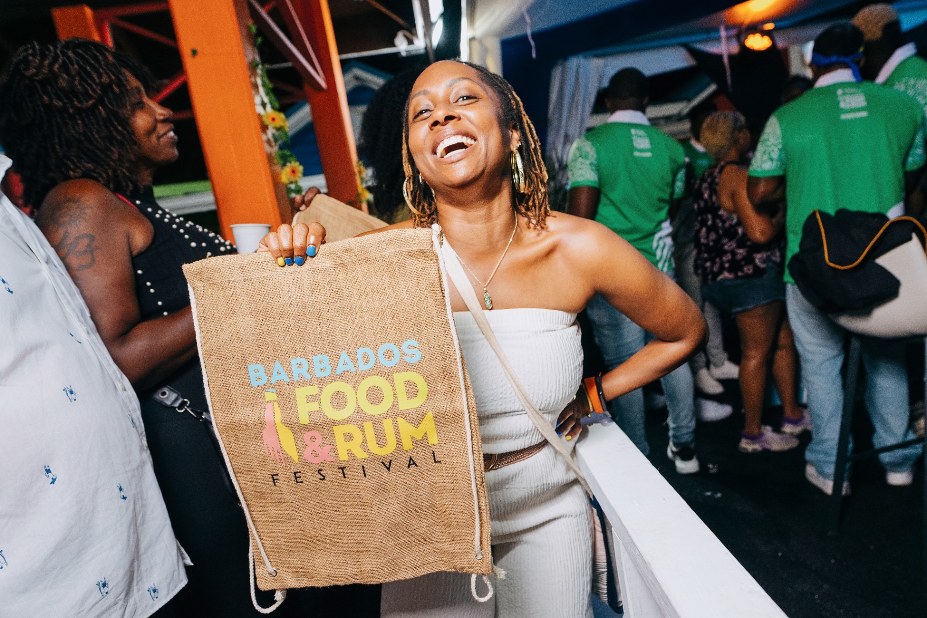 Barbados Food & Rum Festival tote bag